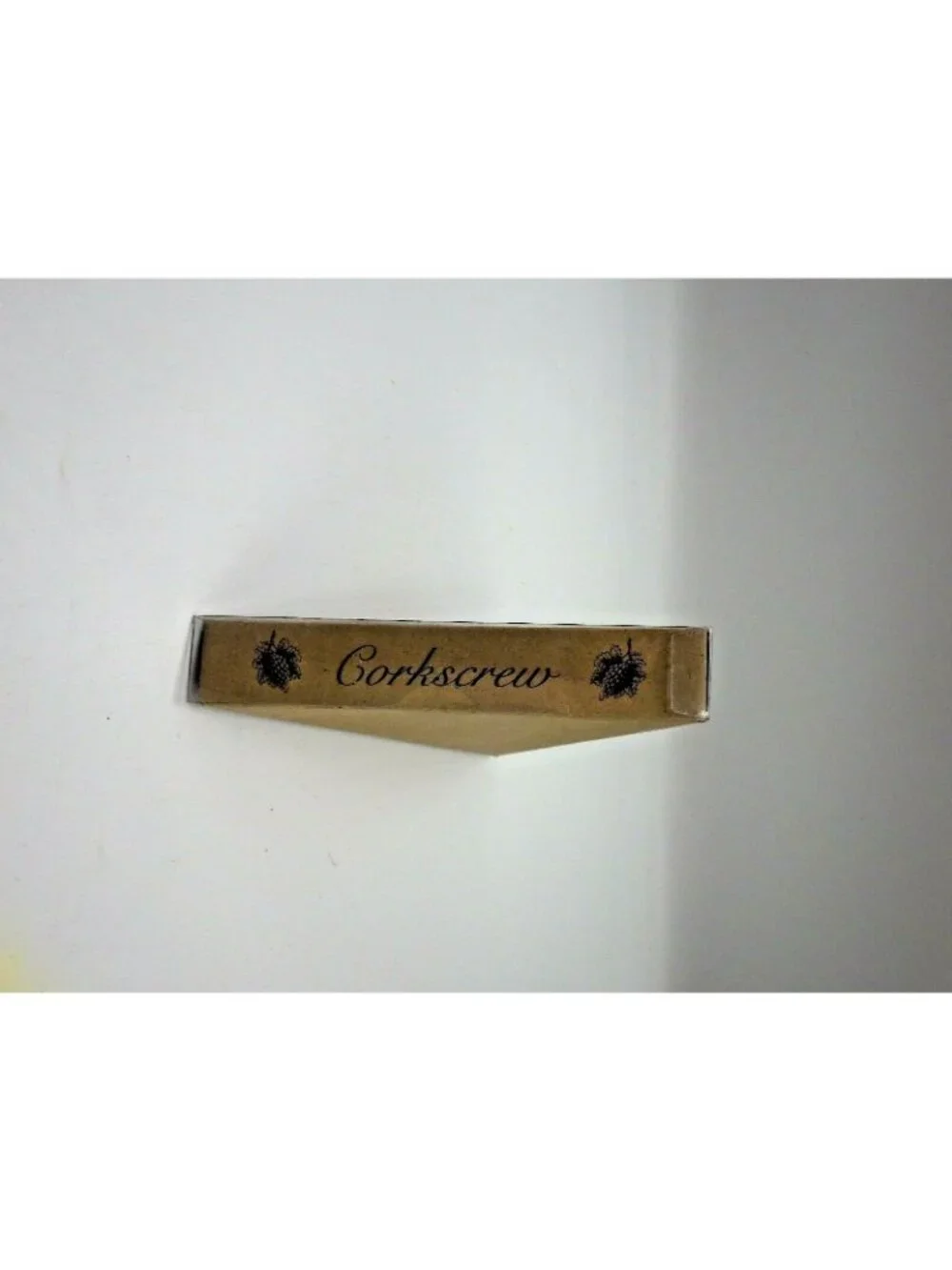 Wine bottle Opener Wood Tee Handle Corkscrew boxed